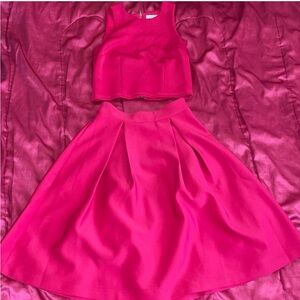 Hot Pink Dress Set